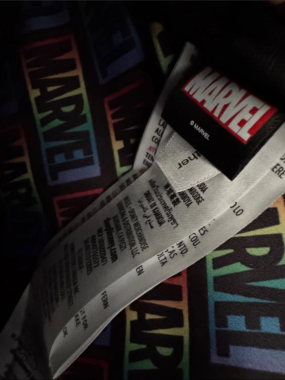Marvel Kids Rainbow Icons Mini Backpack - Black with Rainbow Straps